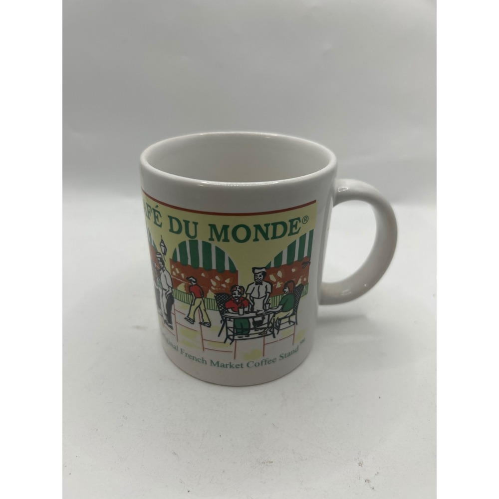 Cafe Du Monde Coffee Mug Original French Market New‎ Orleans Souvenir